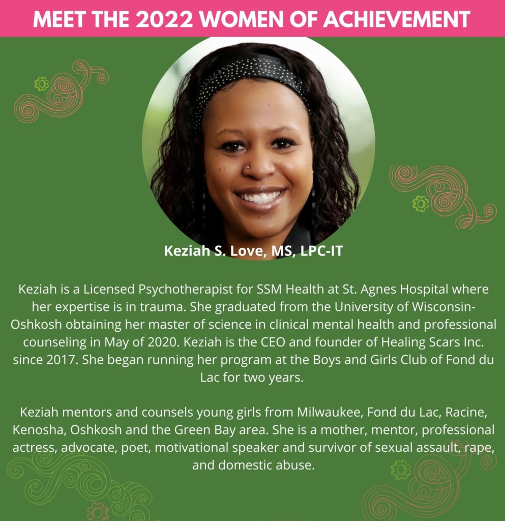 Keziah Love 2022 Women of Achievement (1)