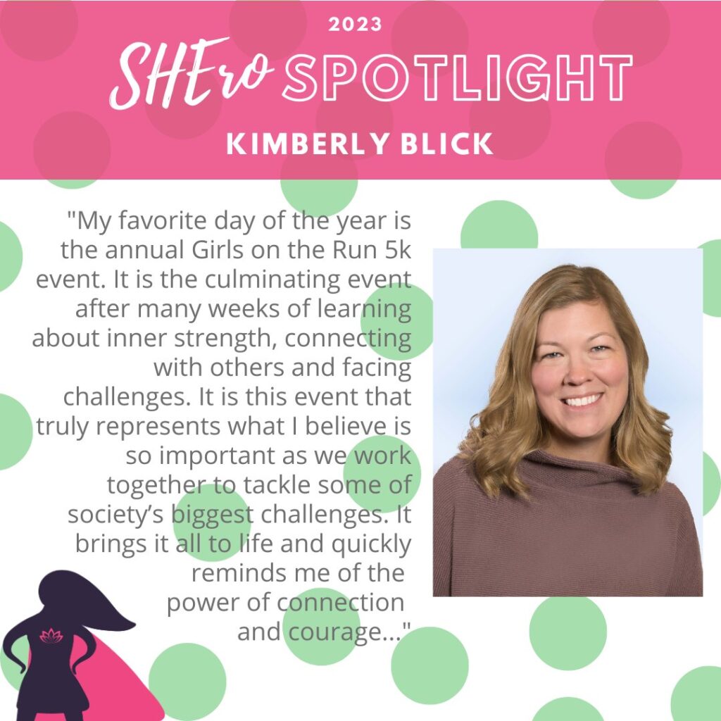 Kimberly Blick 2023 Green Dot SHEroe